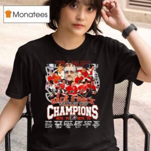 Yes I Am Old But I Saw Philadelphia Flyers Back Back Stanley Cup Champions Signatures T Shirt