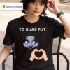 Yg Kuas Put Heart Hands T Shirt