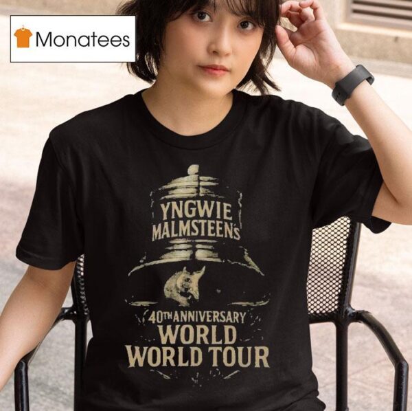 Yngwie Malmsn Legacy Forged In Strings World Tour Th Anniversary T Shirt