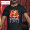 Wnba Commissioner Cup Champions Indiana Fever Signatures T Shirt