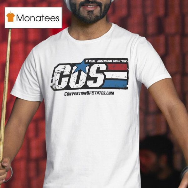 A Real American Solution Cos Conversion Of States T Shirt