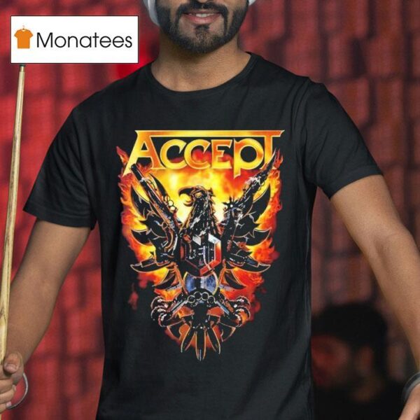 Accept Rising Eagle T Shirt
