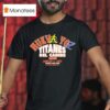 Aguilas Vs Licey Nueva Yol Titanes Del Caribe T Shirt