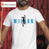 Aja Wilson Statue Basketball T Shirt