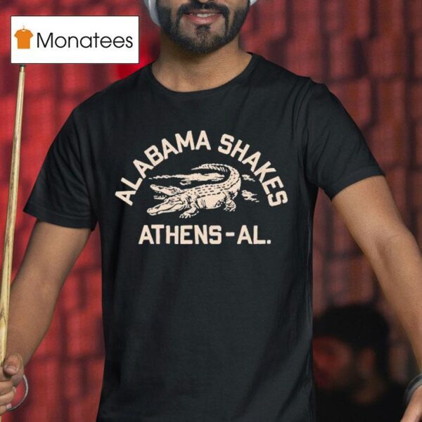 Alabama Shakes Athens Al Gator T Shirt