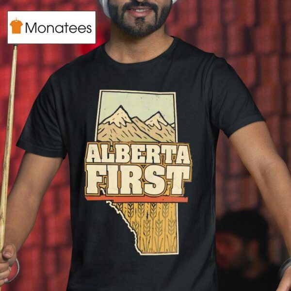 Alberta First Vintage T Shirt