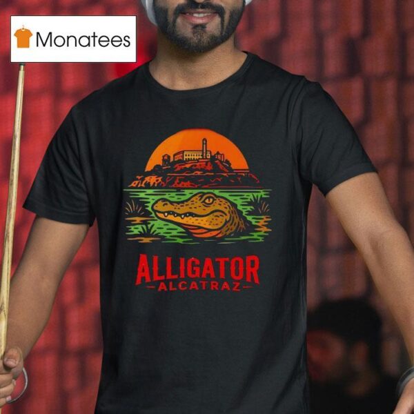 Alcatraz Alligator Vintage T Shirt