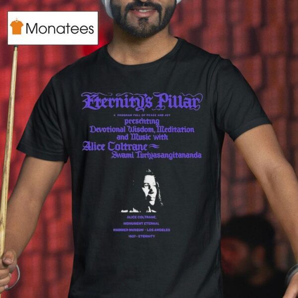 Alice Coltrane Eternity S Pillar T Shirt