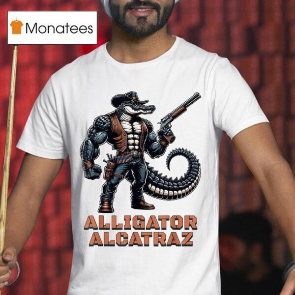 Alligator Alcatraz Florida Everglades Prison Cowboy T Shirt