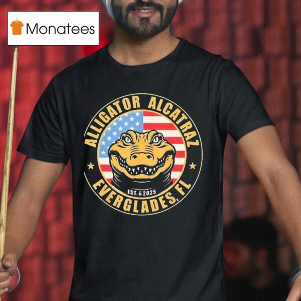 Alligator Alcatraz Florida Everglades T Shirt