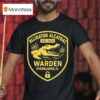 Alligator Alcatraz Warden Everglades Fl Est Gator T Shirt