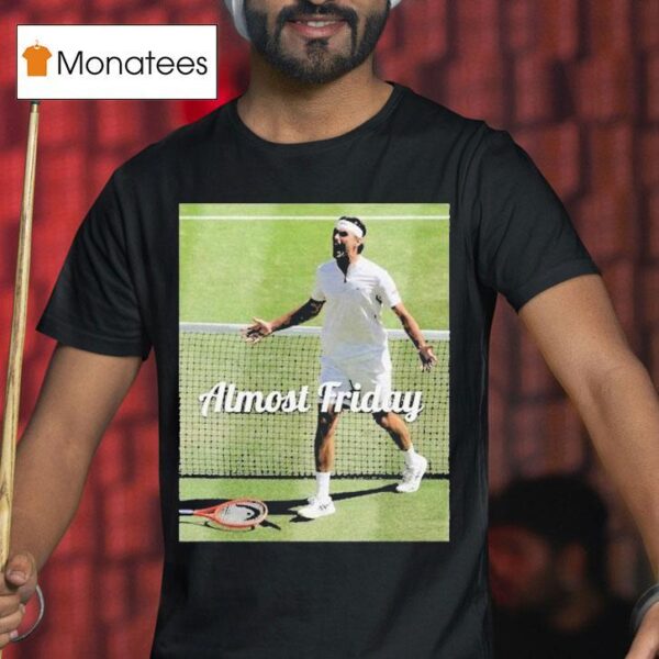 Almost Friday Taylor Fritz Wimbledon T Shirt