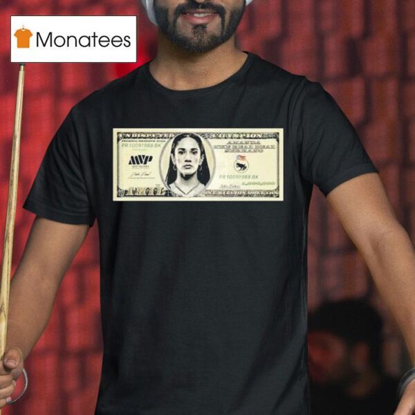 Amanda Serrano Million Dollar Bills T Shirt