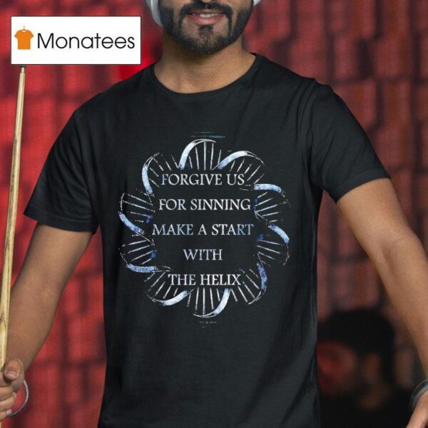 Amaranthe Forgive Us For Sinning Make A Start With The Helix T Shirt