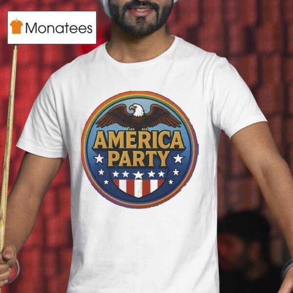 America Party Eagle T Shirt