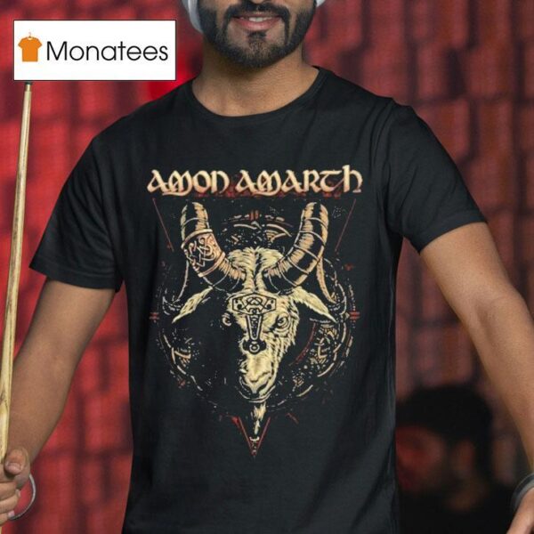 Amon Amarth In League With Heidrun Goa T Shirt