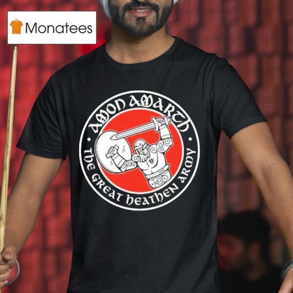 Amon Amarth The Great Heathen Warrior T Shirt