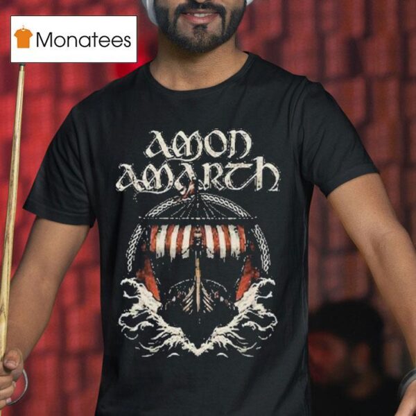 Amon Amarth We Rule The Waves Boa T Shirt