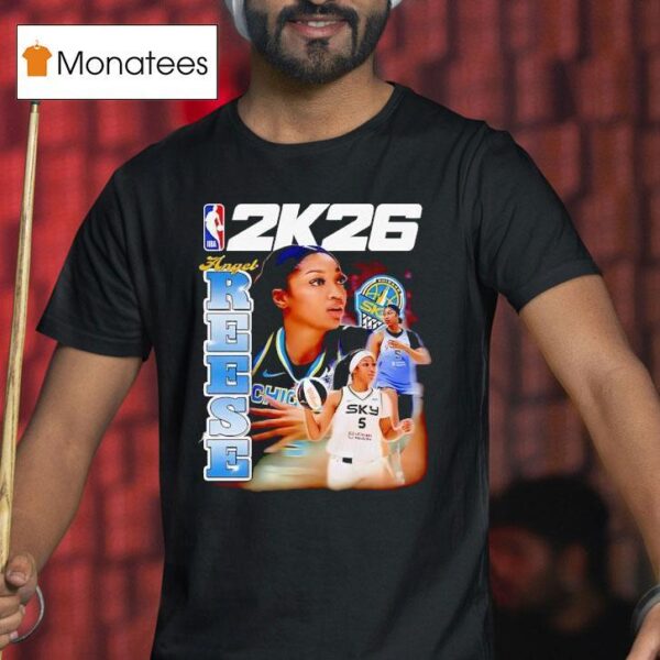 Angel Reese Nba K Chicago Sky Basketball T Shirt