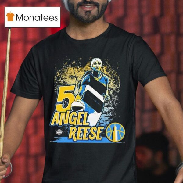 Angel Reese Run It Chicago Sky T Shirt