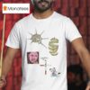 Apple Core Cigarettes T Shirt