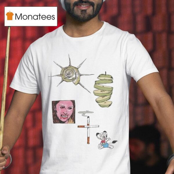 Apple Core Cigarettes T Shirt
