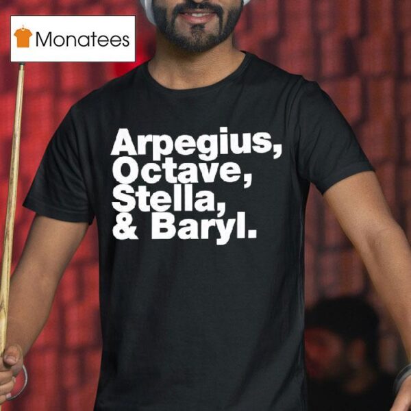 Arpegius Octave Stella And Baryl T Shirt