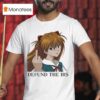 Asuka Langley Soryu Defund The Irs Middle Finger T Shirt