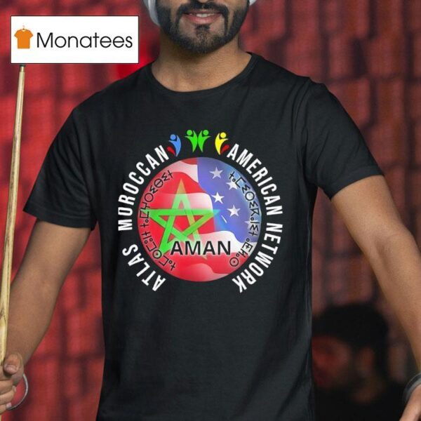 Atlas Moroccan American Network Aman T Shirt
