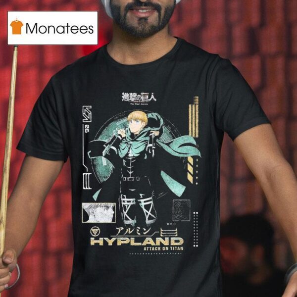Attack On Titan Armin Hypland T Shirt