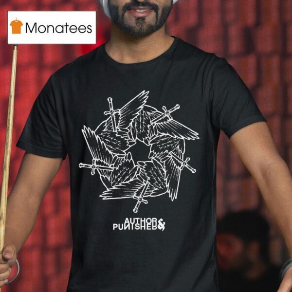 Author Punisher Winged Circle T Shirt