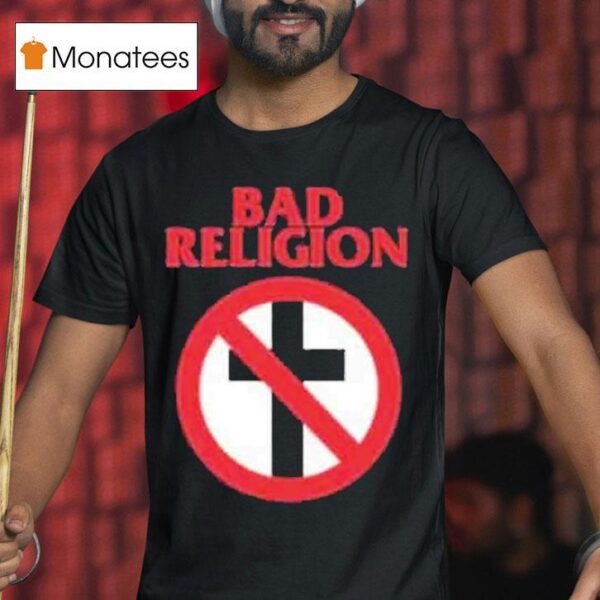 Bad Religion World Tour Cross Buster T Shirt