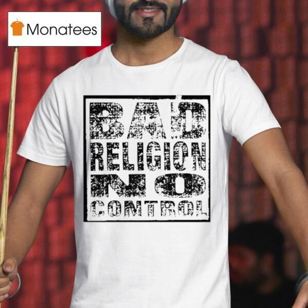 Bad Religion World Tour Mono Control T Shirt