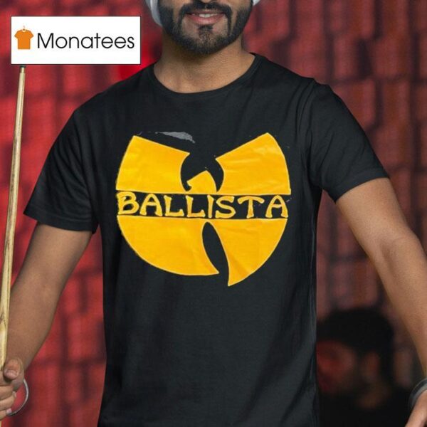 Ballista X Wu Tang Clan Ballis Tang Clan Logo T Shirt