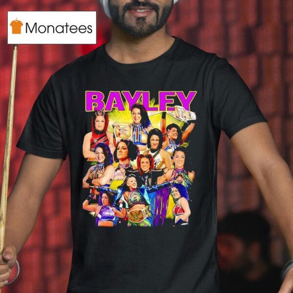 Bayley Hugger Wrestling Women S Champion T Shirt