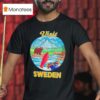Bear Visit Sweden T Shirt