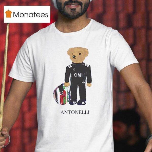 Bearnelli Kimi Antonelli Mercedes Amg Formula T Shirt