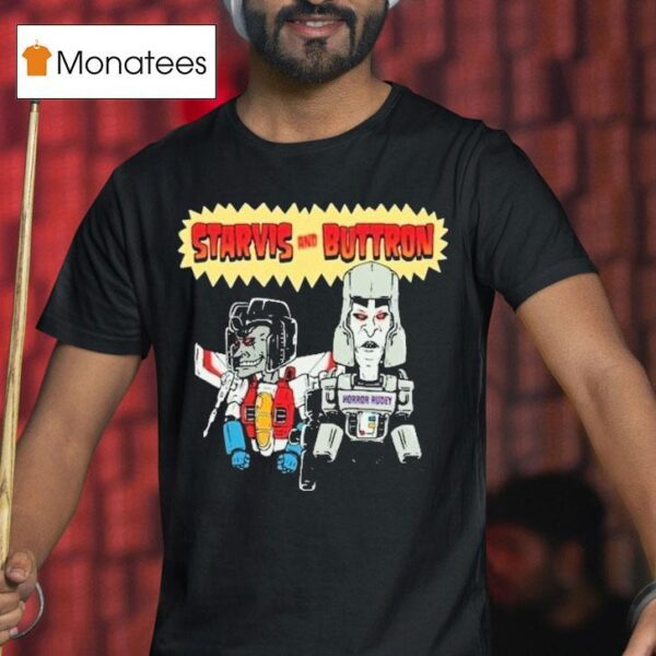 Beavis And Butt Head Starvis And Buttron T Shirt