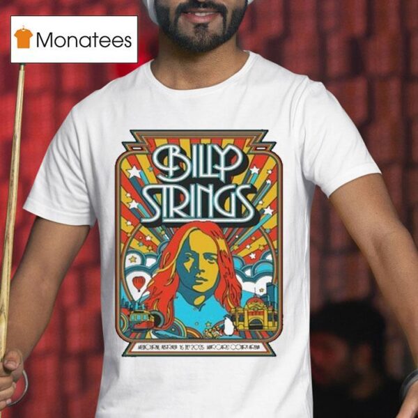 Billy Strings Tour Melbourne Australia July T Shirt