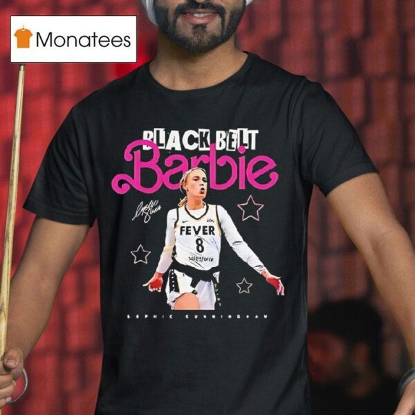 Black Belt Barbie Sophie Cunningham Fierce And Fun Wnba Graphic T Shirt