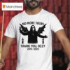 Black Sabbath Ozzy Osbourne No More Tours T Shirt