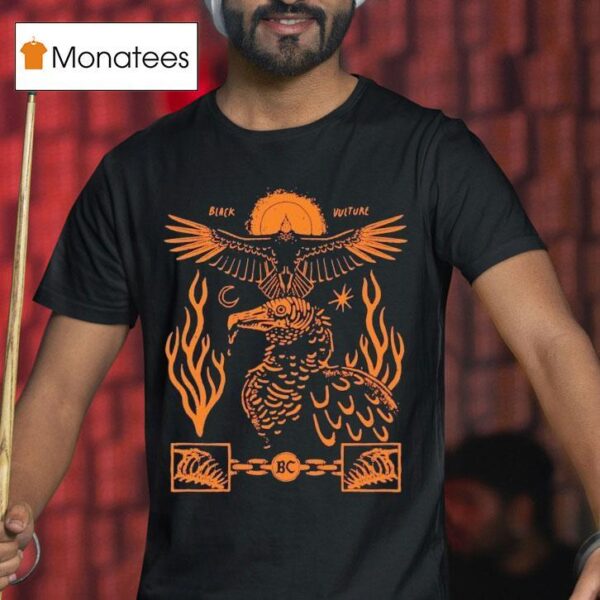 Black Vulture Bird Collective T Shirt