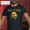 Blue October Midnight Foil T Shirt