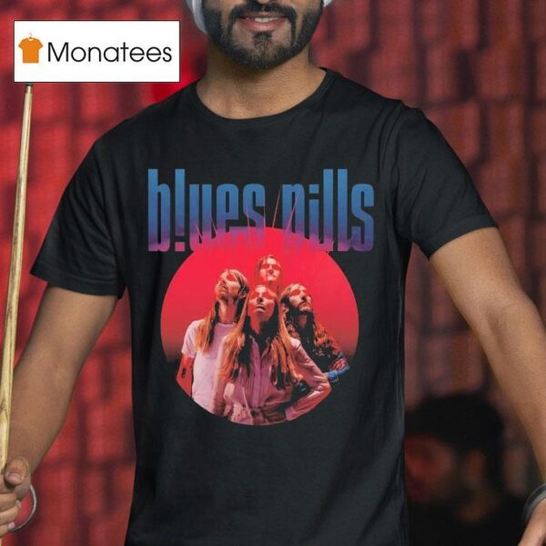Blues Pills Laser Eyes T Shirt