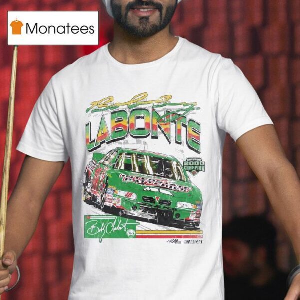 Bobby Labonte No L For Hermie Sadler And Bill Stanley Signature T Shirt