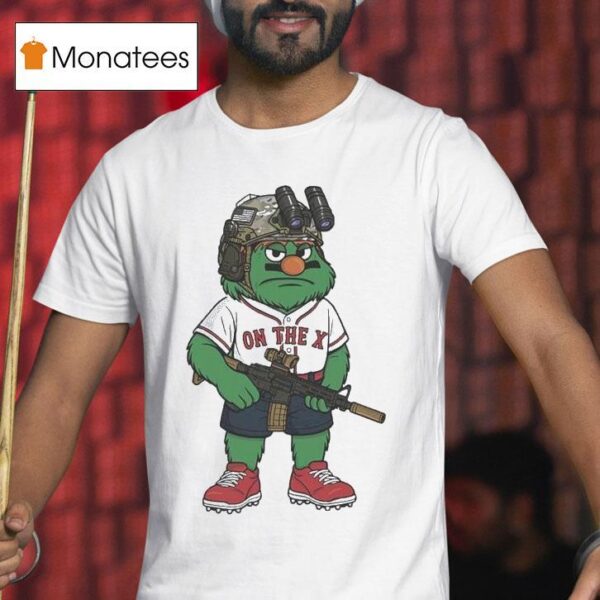 Boston Red Sox Wally On The X Masco T Shirt