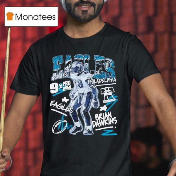 Brian Dawkins Philadelphia Eagles Football X Pro Bowl T Shirt