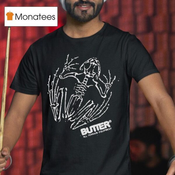 Butter All Terrain Equipment Goods Fossil T Shirt