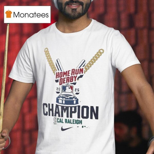 Cal Raleigh Home Run Derby Champion Mlb Nike Trophy T Shirt