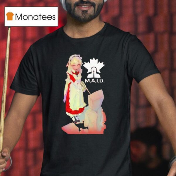Canuck Maid Of Peace Anime T Shirt